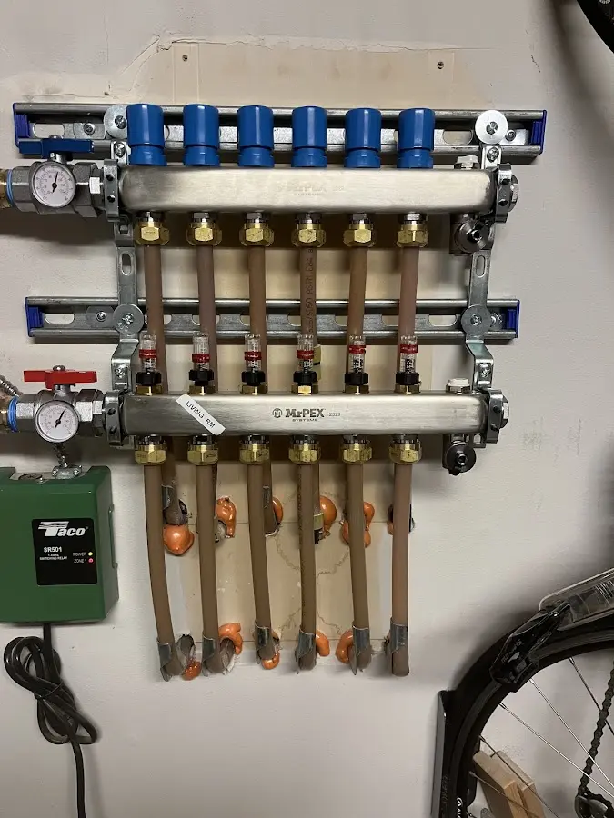 Plumber performing Leak Detection at a residential property in North Bend