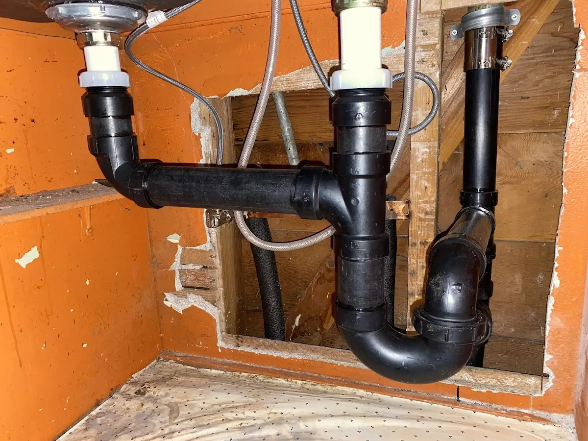 Professional Pipe Bursting equipment and tools on the job in North Bend